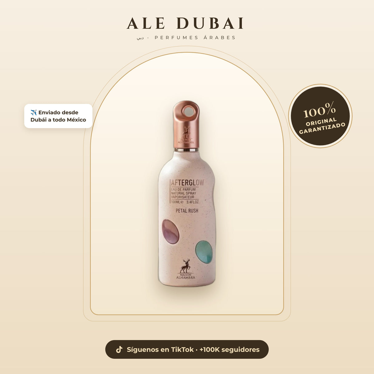 Maison Alhambra Afterglow Petal Rush 100 ml – Eau de Parfum